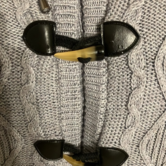 Cable Knit Hooded Sweater - Picture 3 of 5